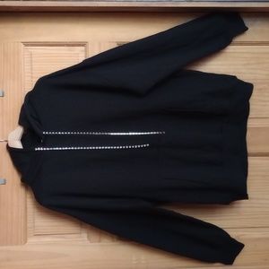 Forever 21 black hoodie with bling